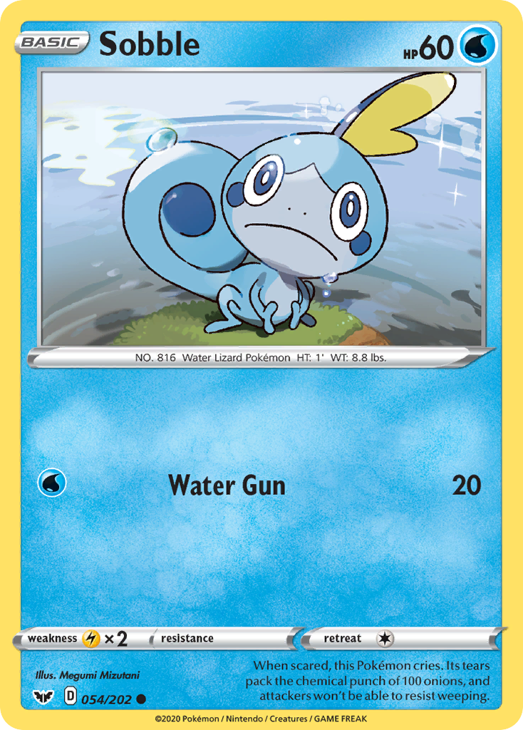 Sword & Shield Sobble #54/202